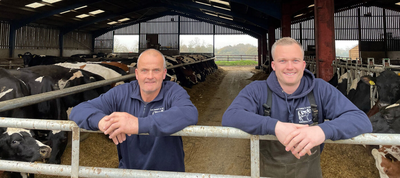 John and Ben Oakley, finalists in the NMR RABDF Gold Cup