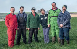 The team at Treveale Farm, winners of the RABDF NMR Gold Cup