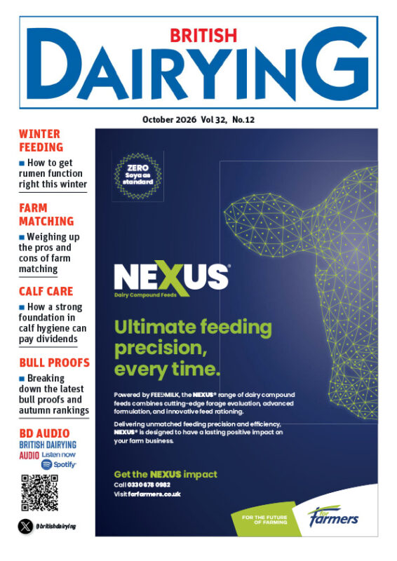 Cover image of British Dairying magazine October 2026